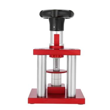 Imagem de Acouto Ferramenta de Prensa de Relógio Tipo Parafuso, Moldura do Relógio, Ferramenta de Prensa de Capa Traseira Com 20 Matrizes, Reparo de Pressão, Fechamento Mais Próximo da Tampa