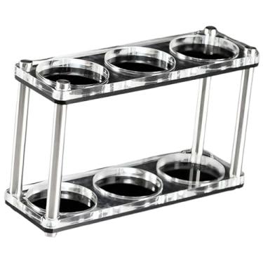 Imagem de Generic Estação para Tamper de Café Expresso, Suporte para Tamper, Acessórios para Máquina de Café Expresso, Balcão/Barra de Trabalho, Compatível com Tampers, Dupla Camada