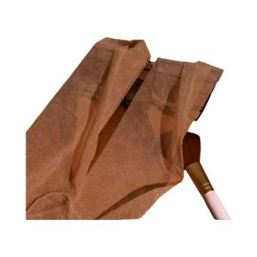 Imagem de Meia-calça Lolita Sexy Brilhante Preto E Branco Perolado Clássica Japo