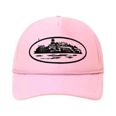 Imagem de Boné Unissex Ajustável De Malha Respirável Com Estampa De Paisagens Ur