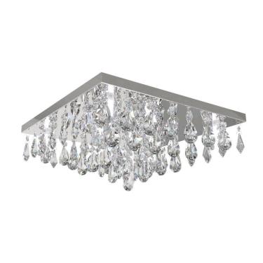 Imagem de Plafon Lustre De Cristal  42Cm
