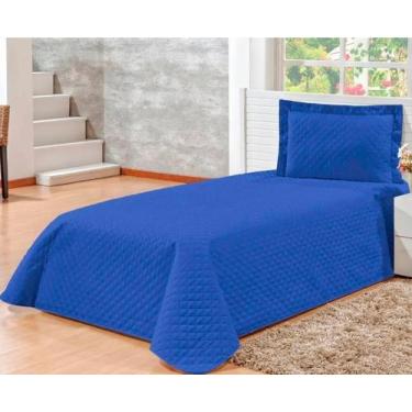 Imagem de Cobre Leito Solteiro Colcha Elegance 2 Peças Matelado - Girassol Enxov