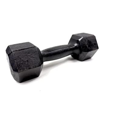 Imagem de Halter Dumbell Sextavado Pintado 10kg P/Musculação Megagym