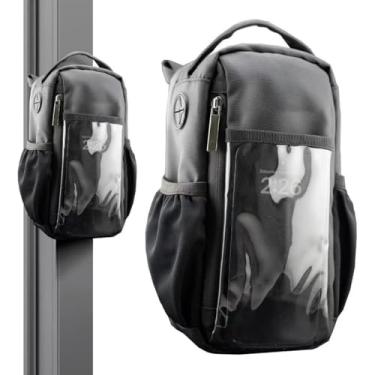 Imagem de TOUGHMATE Bolsa magnética para garrafa de água para academia com suporte magnético forte para homens e mulheres, bolsa de transporte pequena para chaves de telefone e fones de ouvido, acessório de