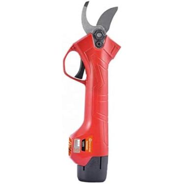 Imagem de Tesouras De Poda Elétricas Sem Fio Profissionais, 2 Unidades Recarregáveis ​​de Lítio 2Ah Alimentadas Por Bateria De Lítio Podador De Galhos De Árvores Com Diâmetro De Corte De 25 Mm/0,98 Polegada