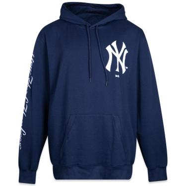 Imagem de Moletom New Era Plus Size Canguru Fechado New York Yankees Masculino-Masculino