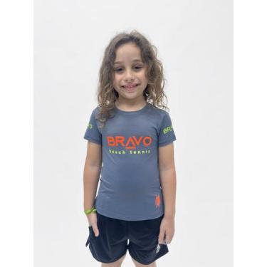 Imagem de Camiseta New Game Infantil Manga Curta Cinza - Bravo, 06