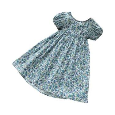 Imagem de Vestido Casual Floral Para Meninas Bear Leader Verão 2023 Princesa Flo