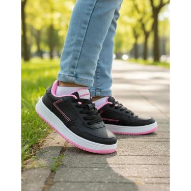 Imagem de Tênis Juvenil Escolar Camin Yep Basico Menina-Feminino