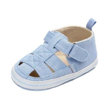 Imagem de Sapatos respiráveis para bebês, sapatos para caminhada de verão e prim