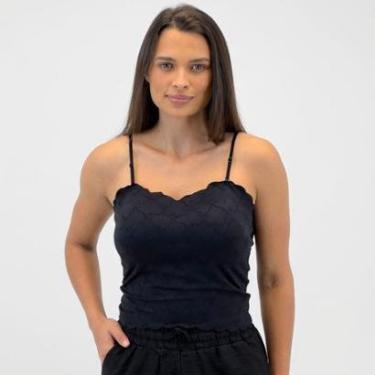 Imagem de Cropped Pacific Blue com Bojo Regata Feminino-Feminino