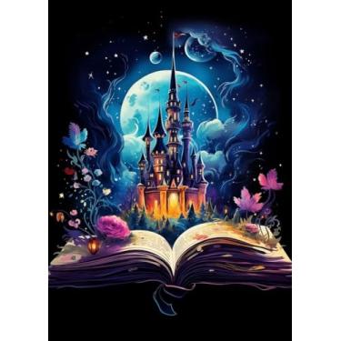 Imagem de PSCH Kit de pintura por números para adultos - kits de pintura por números, pintura a óleo acrílica faça você mesmo por números para decoração de parede de casa 40,6 x 50,8 cm