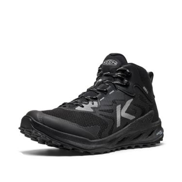 Imagem de KEEN Bota masculina Zionic Nxt de altura média impermeável para caminhada, Preto/Preto/Preto, 41