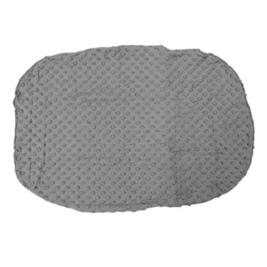 Imagem de SIWOTED Lençol para berço de bebê Capa para colchão de berço Lençol macio de veludo para meninos e meninas (Cinza)