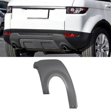 Imagem de Painel de acabamento decorativo de garganta traseira compatível com Evoque Prestige Dynamic 2012-2018 Decoração de estrutura de tubo de escape LR028087 LR028089 (cinza direito)