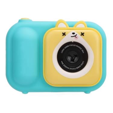 Imagem de Jopwkuin Câmera Infantil de Lente Dupla 48MP Tela LCD de 2,4 Polegadas Leve e Portátil para Brinquedo de Câmera Digital Infantil (Tipo 2)