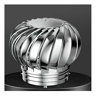 Imagem de Tampa de ventilação de chaminé tampa de lareira externa 304 aço inoxidável tampa de proteção de pássaros tampa de lareira rotativa para casas fábrica sótão fazenda