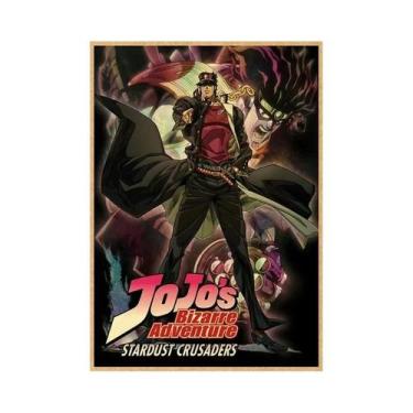 Imagem de Pôsteres Vintage JoJo 2025 Anime JoJo's Bizarre Adventure Arte De Pare