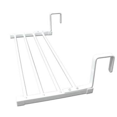 Imagem de Varal para box de encaixe Aluminio branco 60cm - LOJASARAH