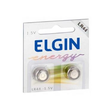 Imagem de Bateria Alcalina LR44 (A76 / AG13) Elgin 82194 - com 2 Unidades - para brinquedos, calculadoras