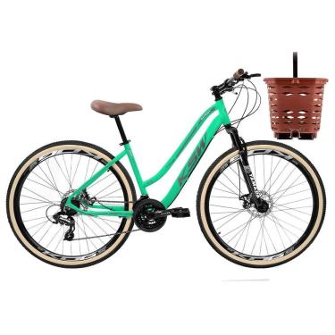 Imagem de Bike Retrô Aro 29 KSW Sunny 24V Freios Hidráulicos C/ Cesta