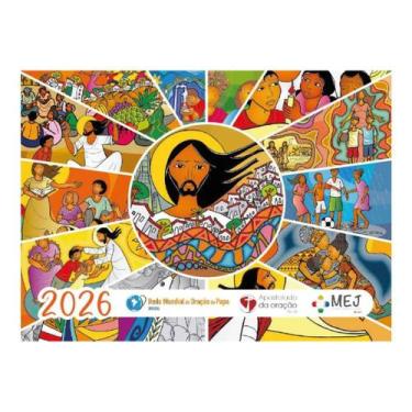 Imagem de Calendário Parede MEJ e Apostolado da Oração 2026 Grande