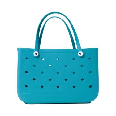 Imagem de Bolsa De Praia XL Impermeável De Borracha EVA Para Mulheres, Cesta De 