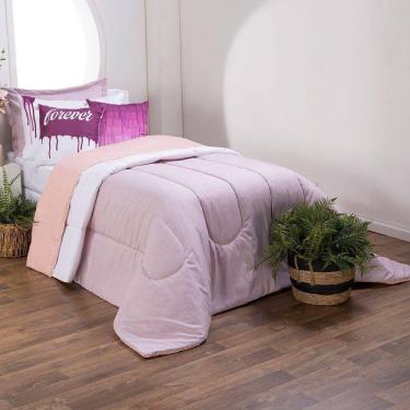 Imagem de Kit Edredom Linho Colorido Solteiro