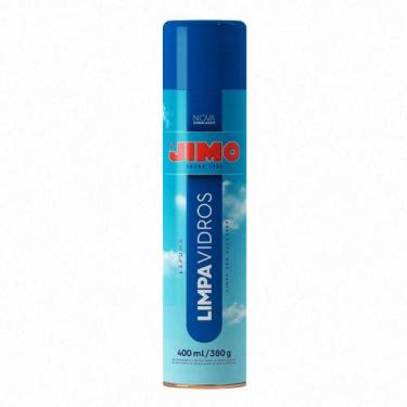 Imagem de Limpa Vidros Jimo Aerossol 400ml Limpeza Profissional Multiuso Acrílic