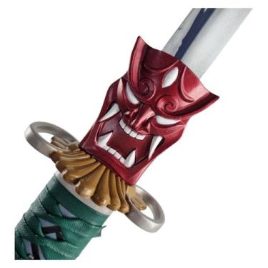 Imagem de Katana Oni Skin Do Jogo Valorant Verde Tamanho Real Em Aço - GS