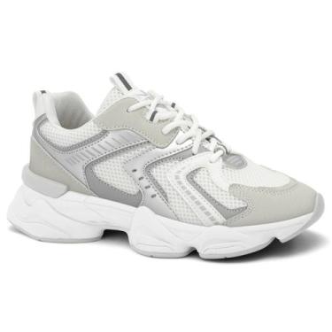 Imagem de Tênis Feminino Cinza Sola Alta Ramarim 2590131-3 -, 37