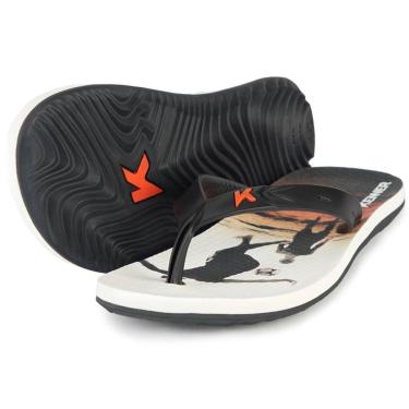 Imagem de Chinelo Kenner Summer Altinha - Preto e Branco - 44-Masculino