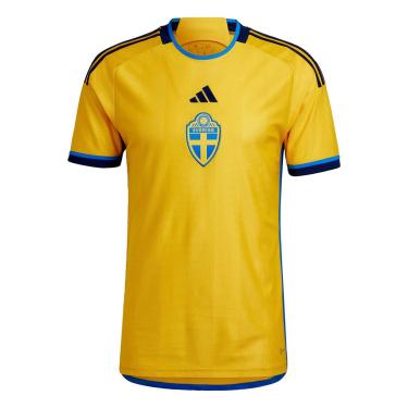 Imagem de Camisa Seleção Suécia Home 22/23 s/n Torcedor Adidas Masculina-Masculino