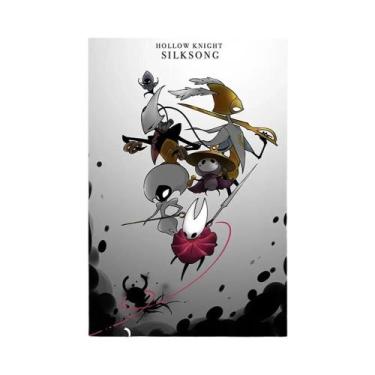 Imagem de Pôster De Jogo Hallownest Mapa HD Em Tela Para Decoração De Quarto E C