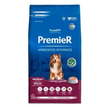 Imagem de Ração Premier Ambientes Internos Cães Sênior Raças Pequenas 1kg