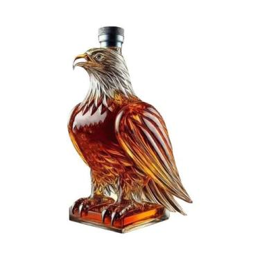 Imagem de Decantador De Uísque Em Vidro Com Formato De Águia: Decoração Requinta