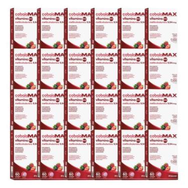 Imagem de Kit 24x Vitamina B12 Metilcobalamina 60 cpr - HERBAMED