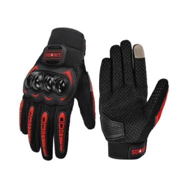 Imagem de Luvas de Motocicleta Respiráveis para Verão - Tela de Toque - Homens e