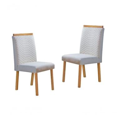 Imagem de Cadeiras Para Mesa De Jantar Estofada - Alice - Art Salas