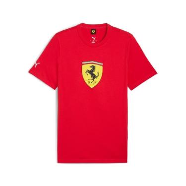 Imagem de Camisa Puma Ferrari Sportswesr Escudo Vermelho - Masculino-Masculino