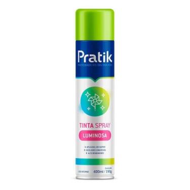 Imagem de Tinta Spray Pratik Luminosa Verde 400ml