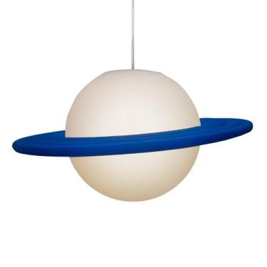 Imagem de Luminária Abajur De Mesa Pendente Decorativa Saturno - Usare, Bivolt