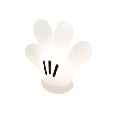 Imagem de Luminária Abajur De Mesa Luva Mickey 3D com LED Disney - Usare, Bivolt