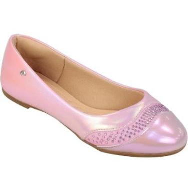 Imagem de SAPATILHA INFANTIL PAMPILI SUPER FOFURA ROSA HOLOGRÁFICO 295-Feminino