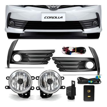 Imagem de Kit Farol de Milha Neblina Toyota Corolla 2017 2018 2019