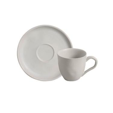 Imagem de Conjunto com 6 Xícaras De Chá Orgânico 170ml com 6 Pires Bio Vit