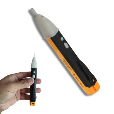 Imagem de Caneta Teste Detectora Tensão Voltagem Chave com Sinal Sonoro e Visual Profissional Tes...