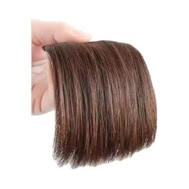 Imagem de Extensão De Cabelo Sintético Curto E Liso Invisível Para Mulheres, Apl