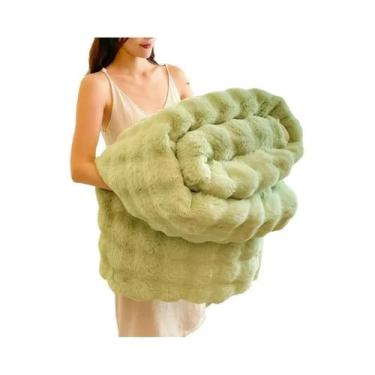 Imagem de Cobertor De Pelúcia De Flanela Dupla Face Para Sonecas No Escritório, 