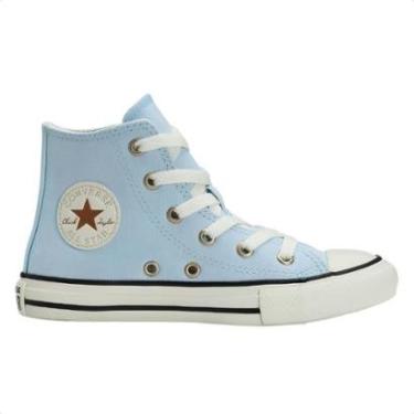 Imagem de Tênis Infantil Converse Feminino Cano Alto Moderno Estrela Estiloso-Masculino